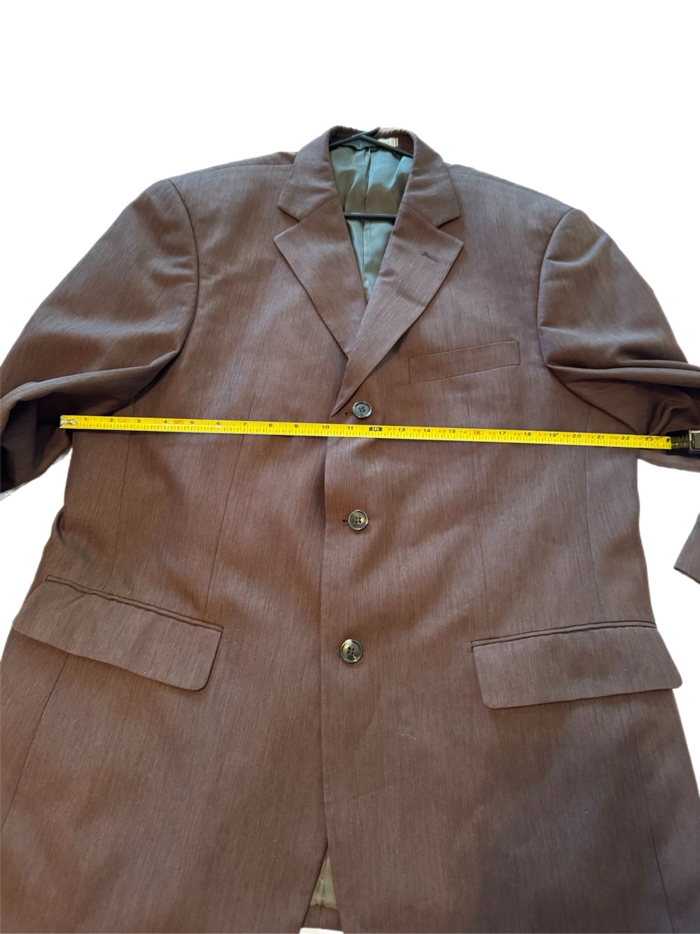 Marciani Couture
Chocolate Brown Men's Blazer -
Model RS3 - Size 44 chest - Picture 8 of 16